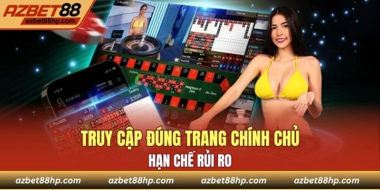 Truy cập đúng trang chính chủ hạn chế rủi ro login